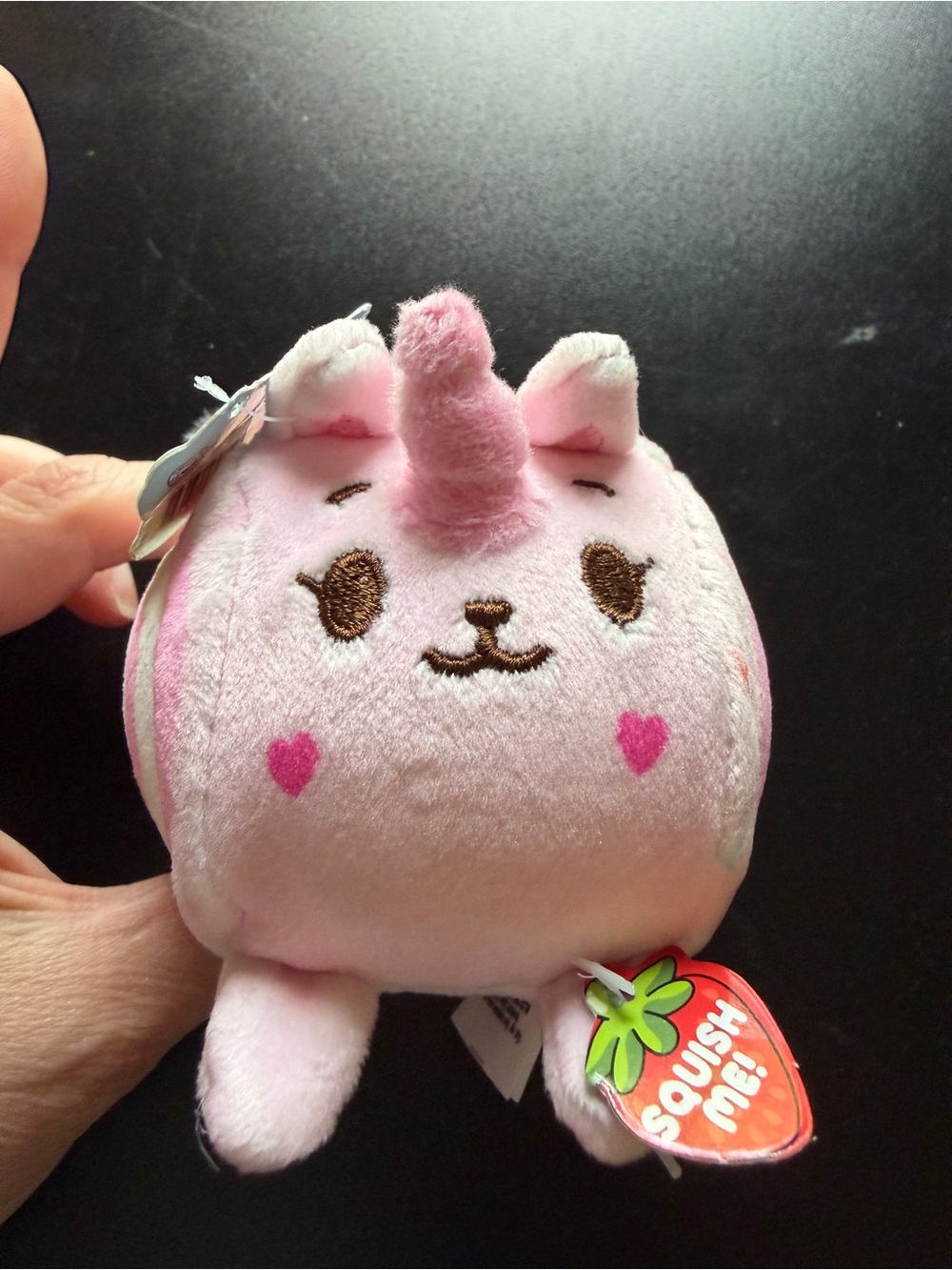 New Squishy Scented Squish Berries Sugar Goo Inside Plush Outside Toy Unicorn